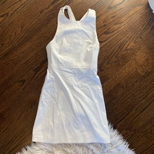 ZARA strappy white dress